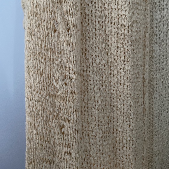 Womens beige cardigan - Picture 2 of 3